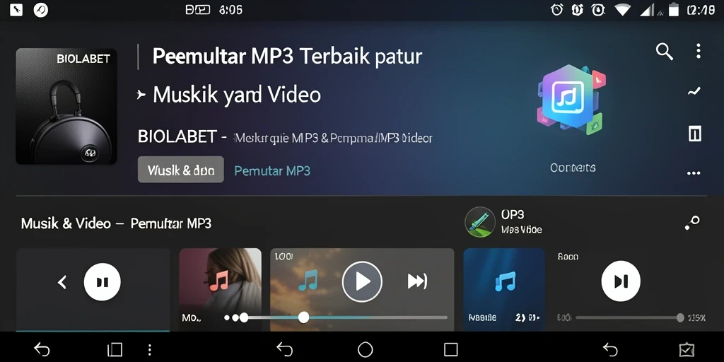Tampilan antarmuka pengguna BIOLABET yang sederhana dan menarik.