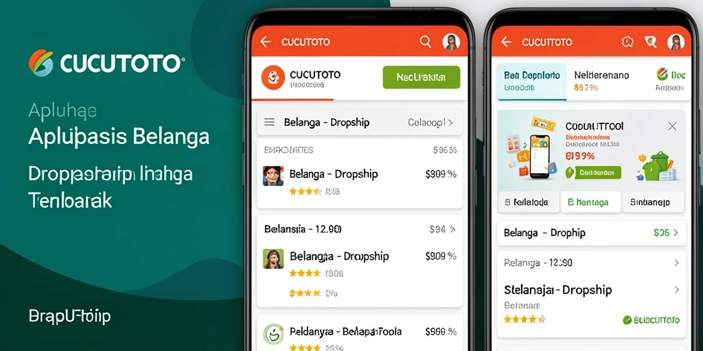 Antarmuka aplikasi CUCUTOTO yang intuitif dan user-friendly.