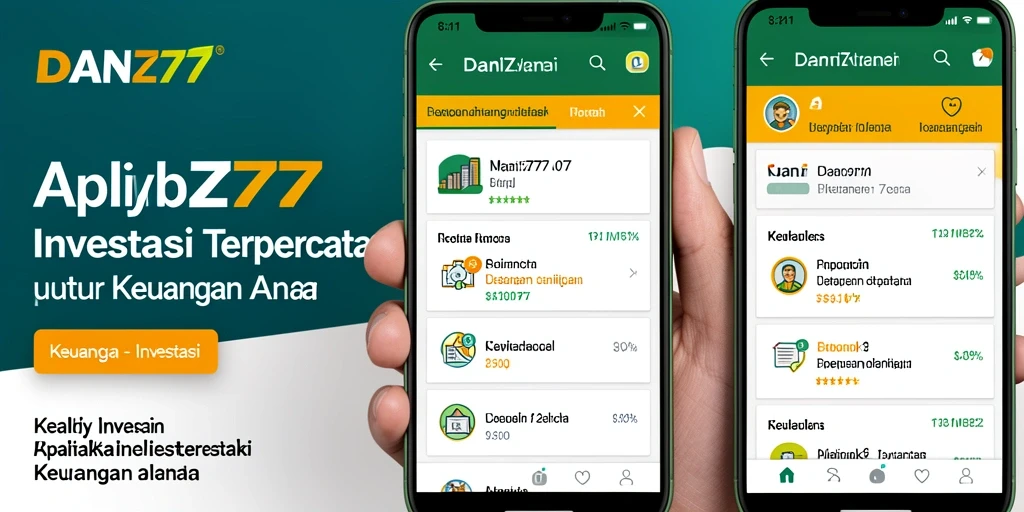 Antarmuka DAN777 yang intuitif dan mudah digunakan untuk investasi.