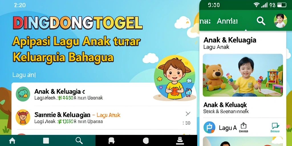 Tampilan antarmuka DINGDONGTOGEL yang ceria dan mudah digunakan untuk anak.