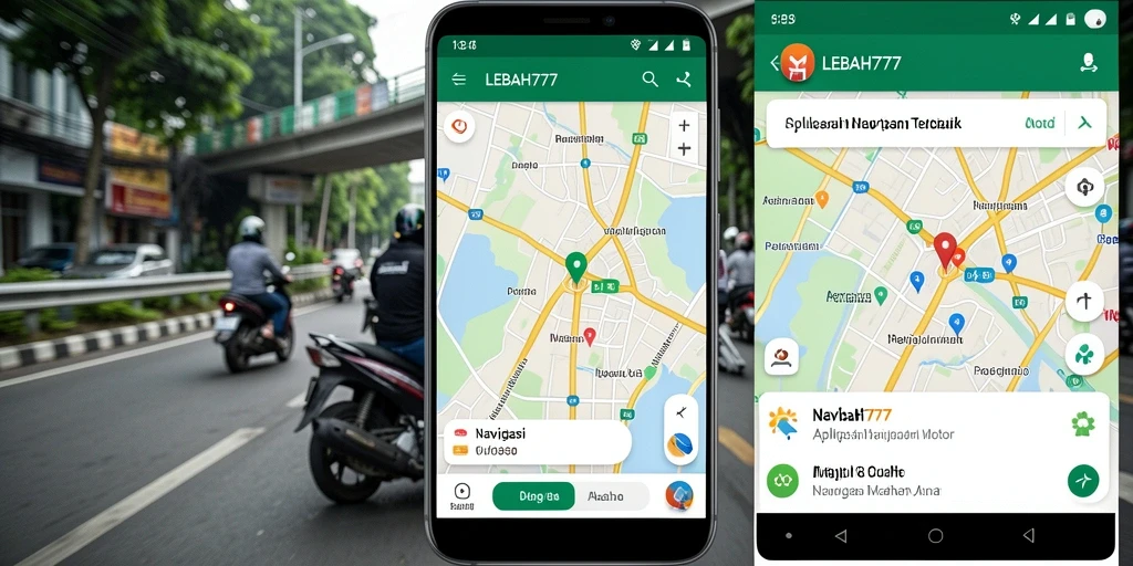 Antarmuka LEBAH777 dengan fitur Navigasi Motor yang intuitif.
