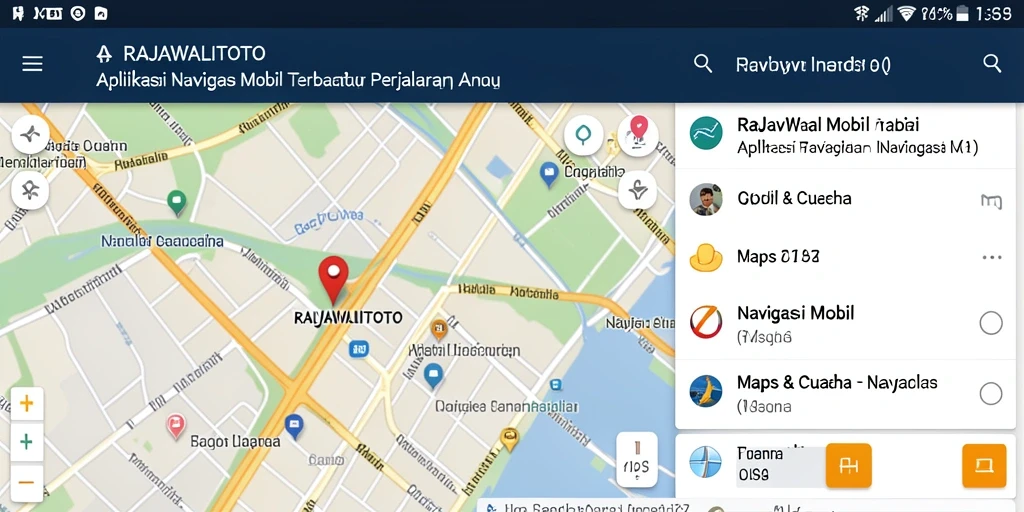 Tampilan antarmuka navigasi RAJAWALITOTO yang intuitif dan informatif.